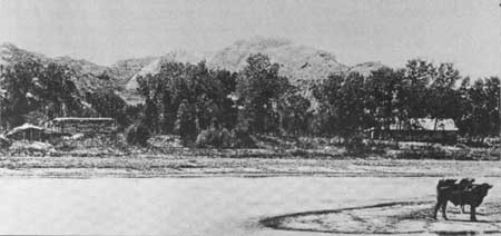 Elkhorn Ranch buildings