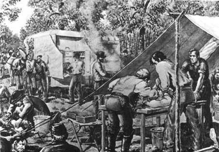 tent field hospital