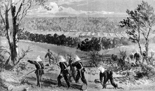 Federal Army near Fairfax Court House