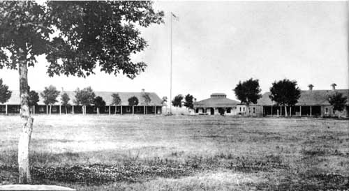 barracks and new guardhouse
