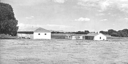 barracks and new guardhouse