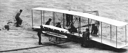 getting ready for first flight