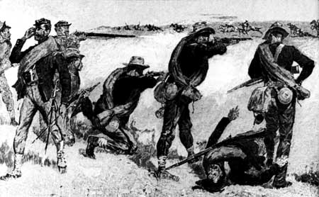 painting by Remington