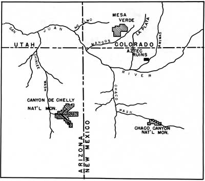 map of San Juan Basin