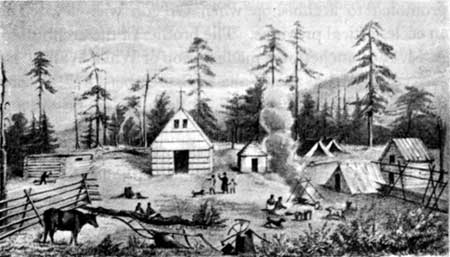 painting of Sacred
Heart mission