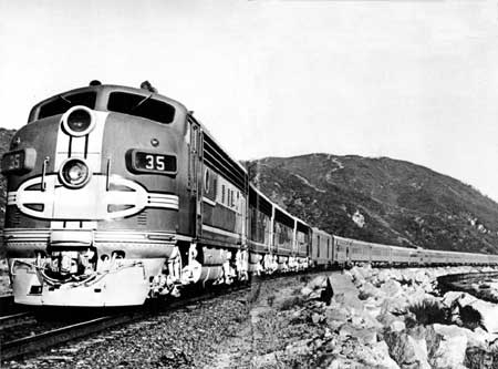 modern locomotive