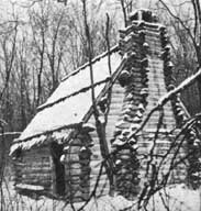 log huts