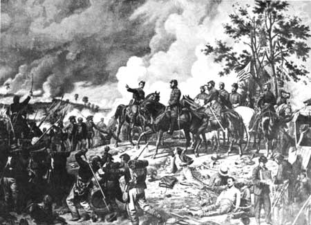 General Meade and staff