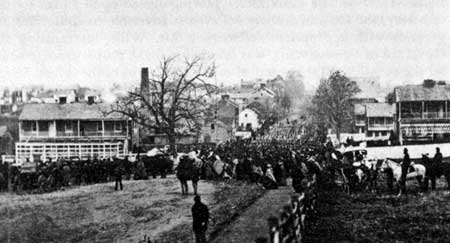 procession on Baltimore Street