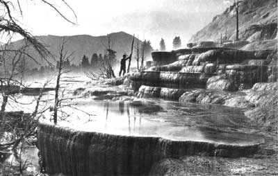 Mammoth Hot Springs by Jackson,
1902