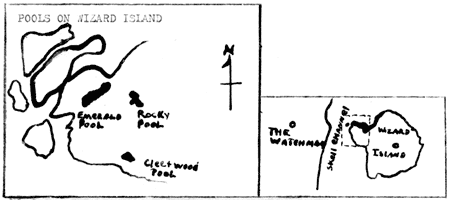 pools on Wizard Island