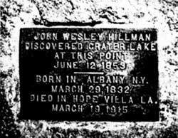 Hillman Plaque