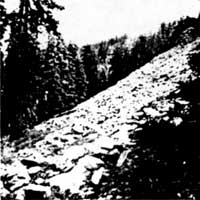 talus slope