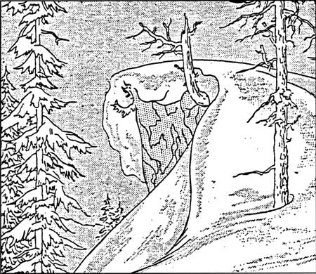 snow cornice