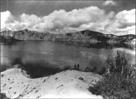 view of Crater Lake