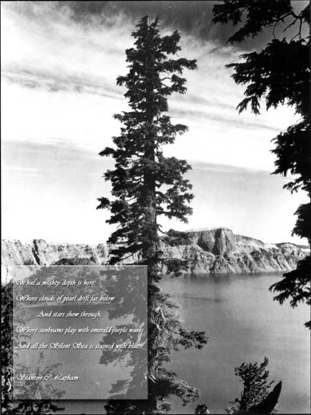 Mount hemlock and Crater Lake