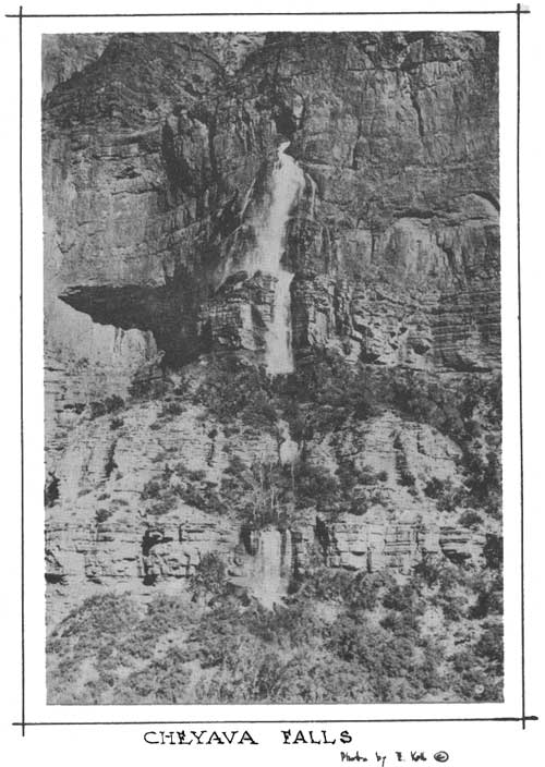 Cheyava Falls Photo by E. Kolb &copy;