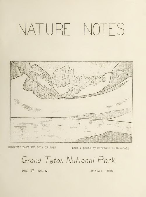 cover to Nature Notes