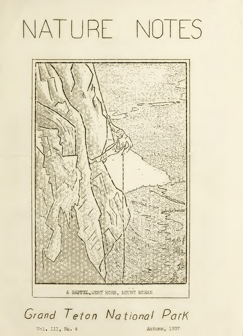 cover to Nature Notes