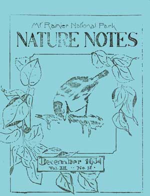 cover to Nature Notes