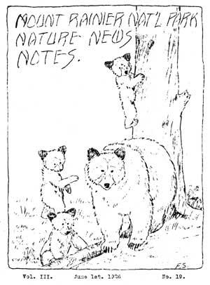 cover to Nature Notes