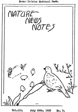 cover to Nature Notes