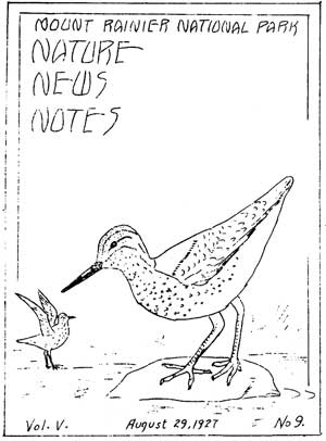 cover to Nature Notes
