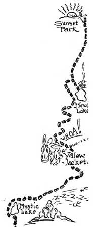 sketch of Wonderland Trail
