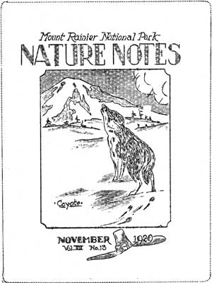 cover to Nature Notes