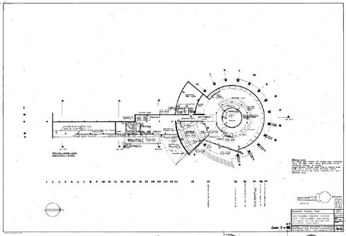 preliminary
drawing of visitor center