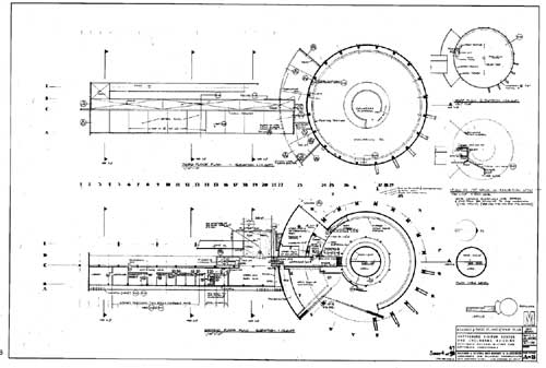 preliminary
drawing of visitor center