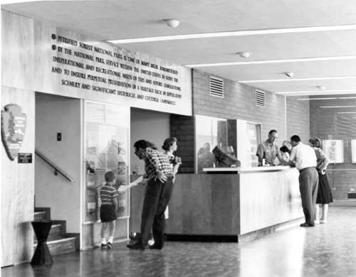 Visitor Center lobby, Painted Desert
Community