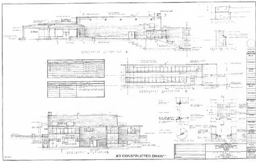 construction
drawings for Zion Visitor Center