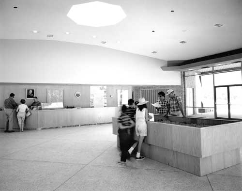 Zion National Park Visitor Center
lobby