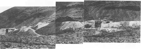 panoramic view of mine site