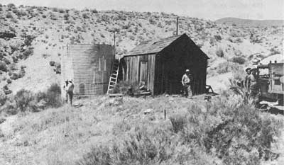 Keane Springs pumping station and water tank
