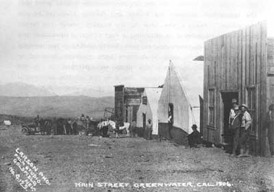 Greenwater townsite