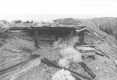 Furnace Creek Copper Company mine shaft