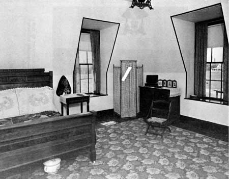 interior of Quarters F