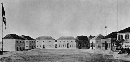 painting of fort