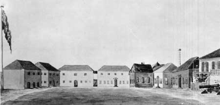 painting of fort
