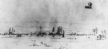 sketch of fort