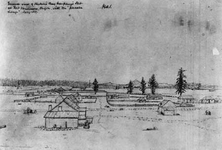 sketch of fort