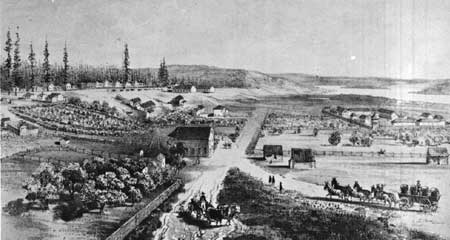 painting of fort