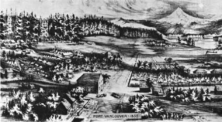 painting of fort