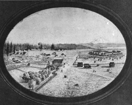 painting of fort