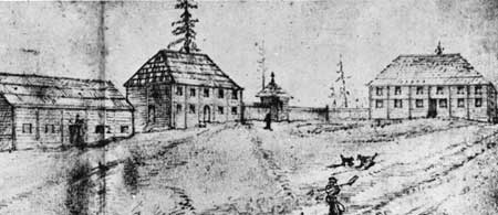 sketch of fort