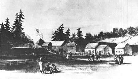 painting of fort