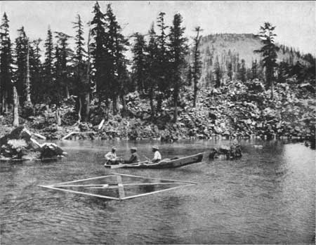 raft and evaporating pan