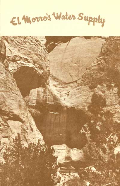 El Morro's Water Supply